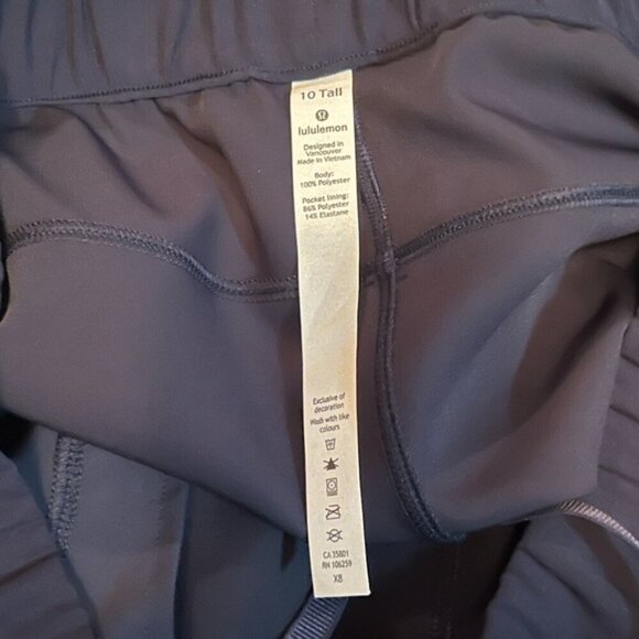 Lululemon On The Fly Pant Woven Size 10 Tall - Picture 8 of 9
